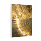 Liquid Gold Stretched Canvas