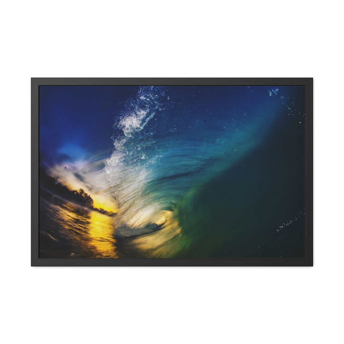 Last Light Inside Framed Poster