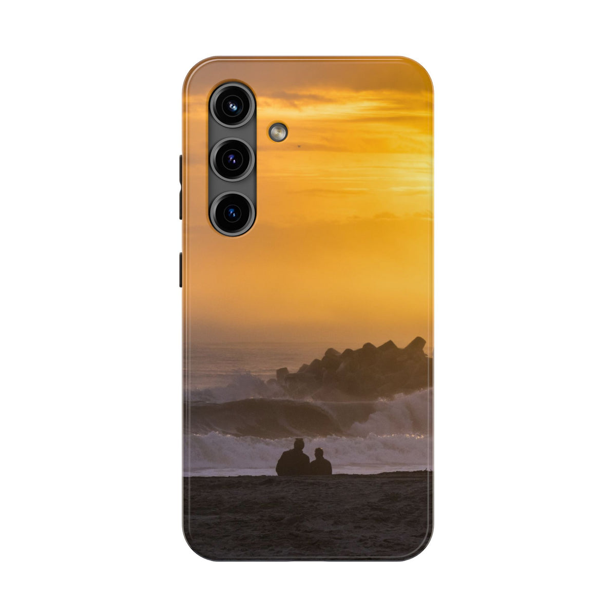Golden Lighthouse Tough Phone Case