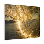 Liquid Gold Stretched Canvas