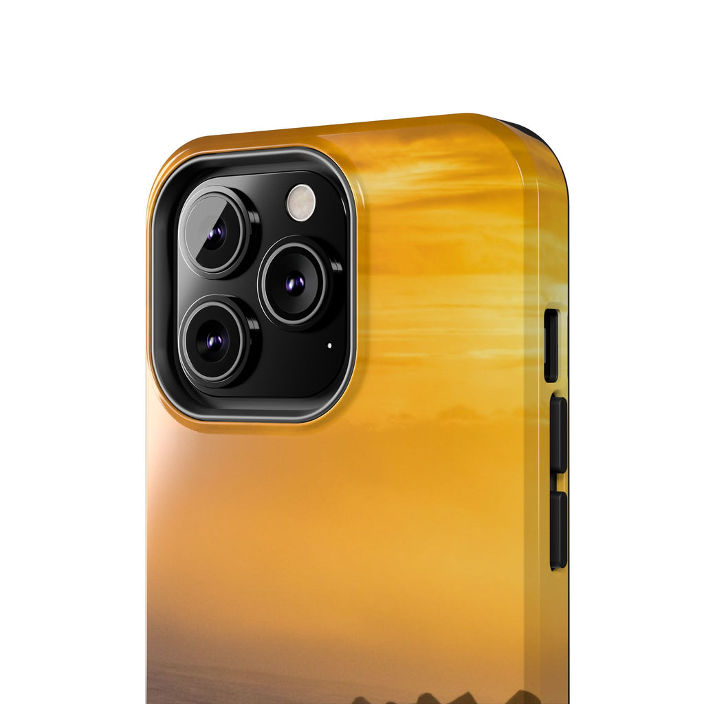 Golden Lighthouse Tough Phone Case