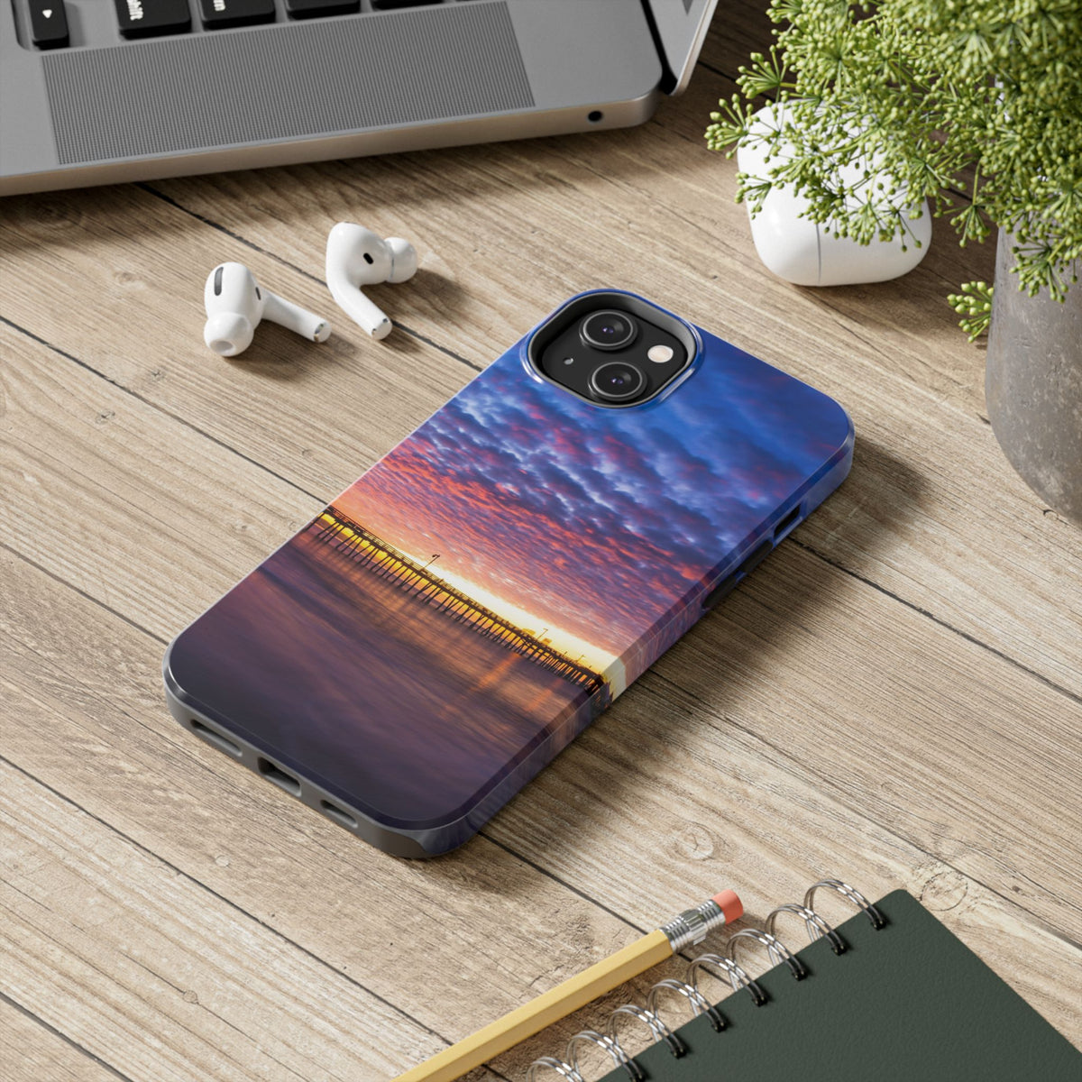 Pier Sky Tough Phone Case