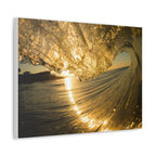 Liquid Gold Stretched Canvas