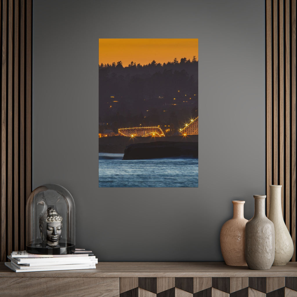Boardwalk After Dark Poster