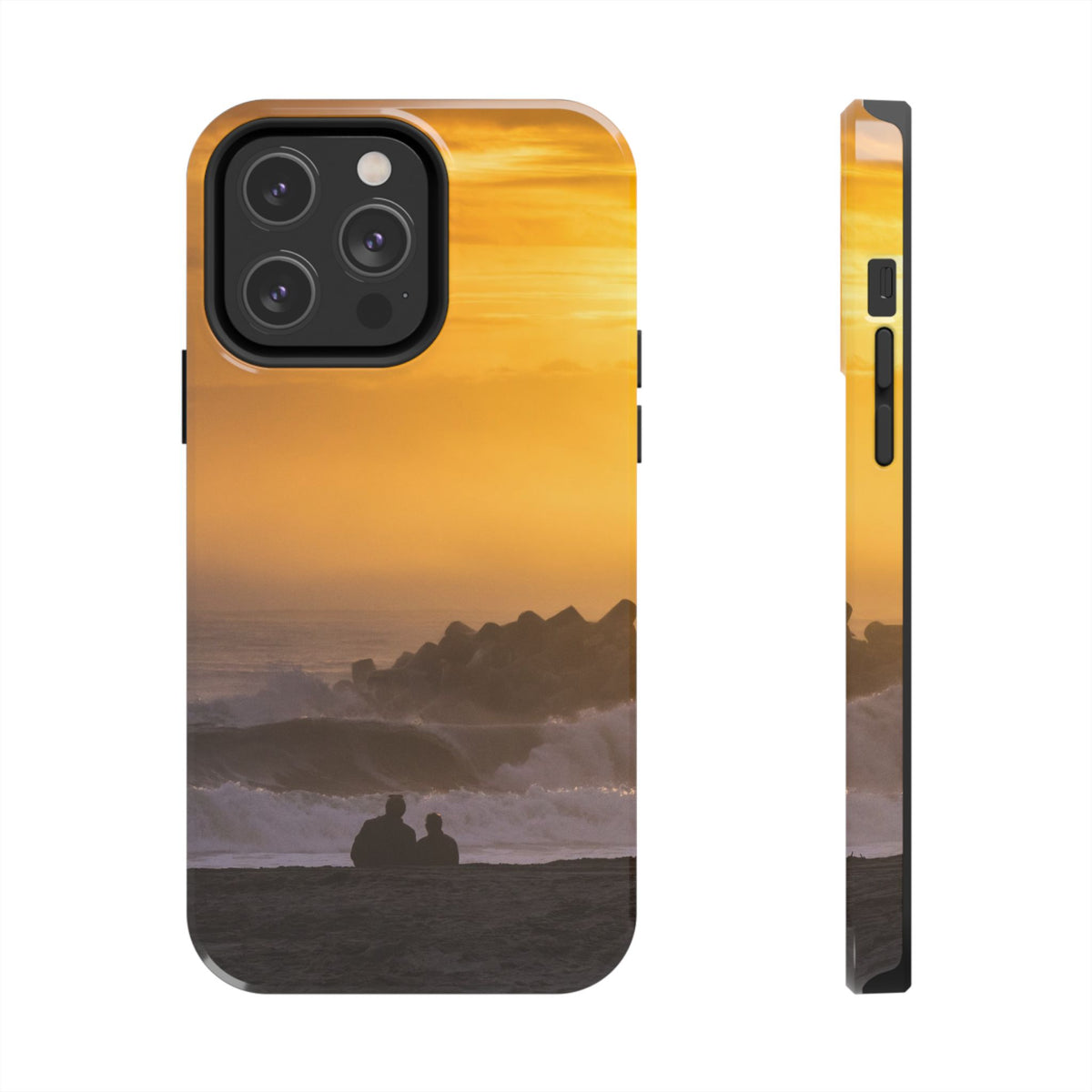 Golden Lighthouse Tough Phone Case