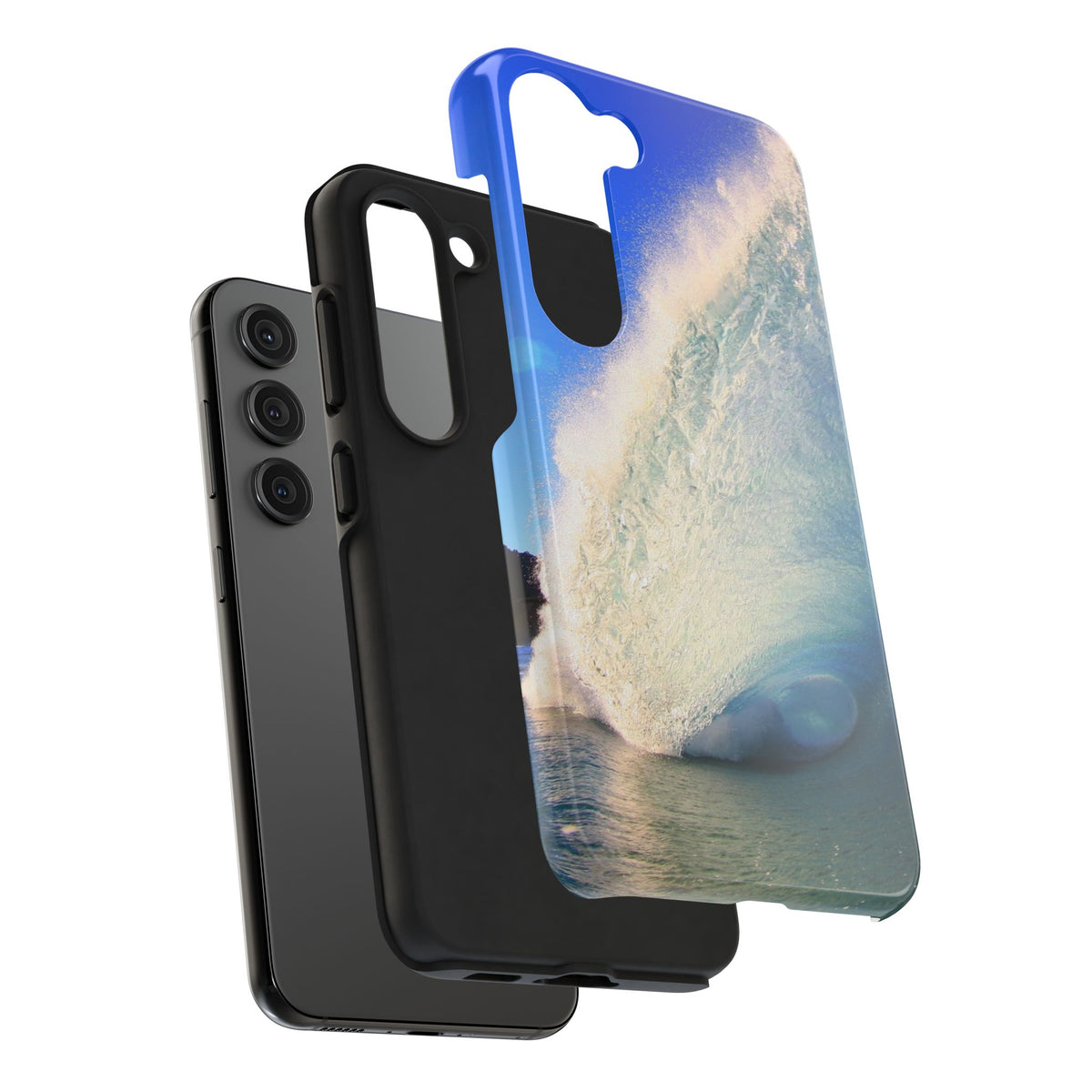 Sunburst Wave Tough Phone Case