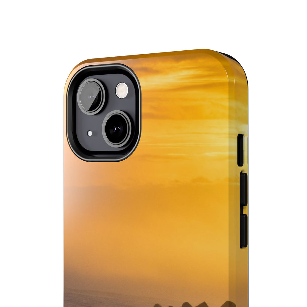 Golden Lighthouse Tough Phone Case