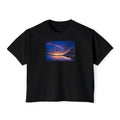 Sky Mirror Women's Comfort Colors Boxy Tee