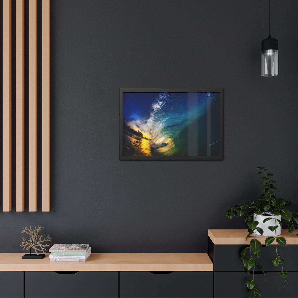 Last Light Inside Framed Poster