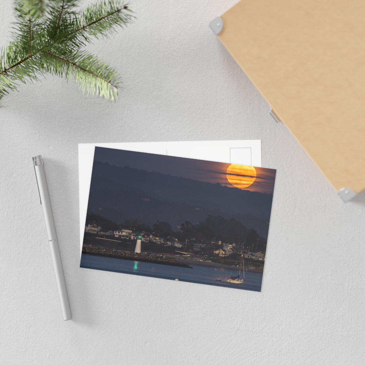 Harbor Moon Fine Art Postcards