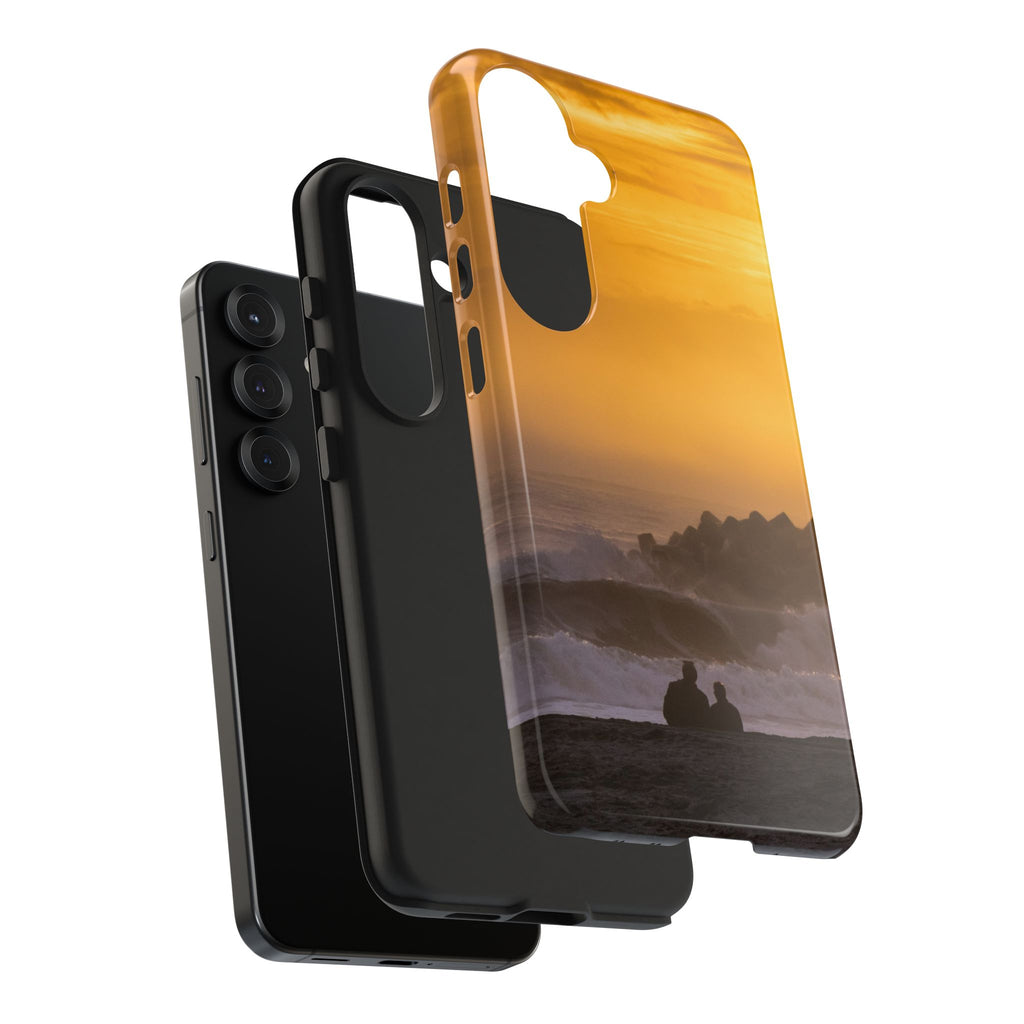Golden Lighthouse Tough Phone Case