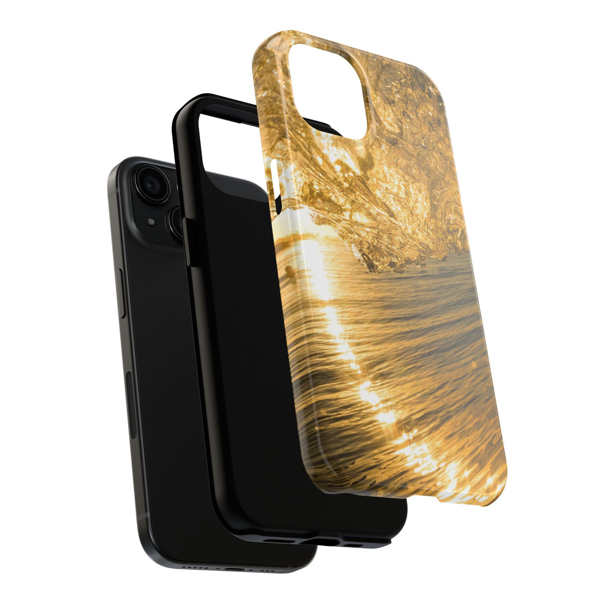 Liquid Gold Tough Phone Case