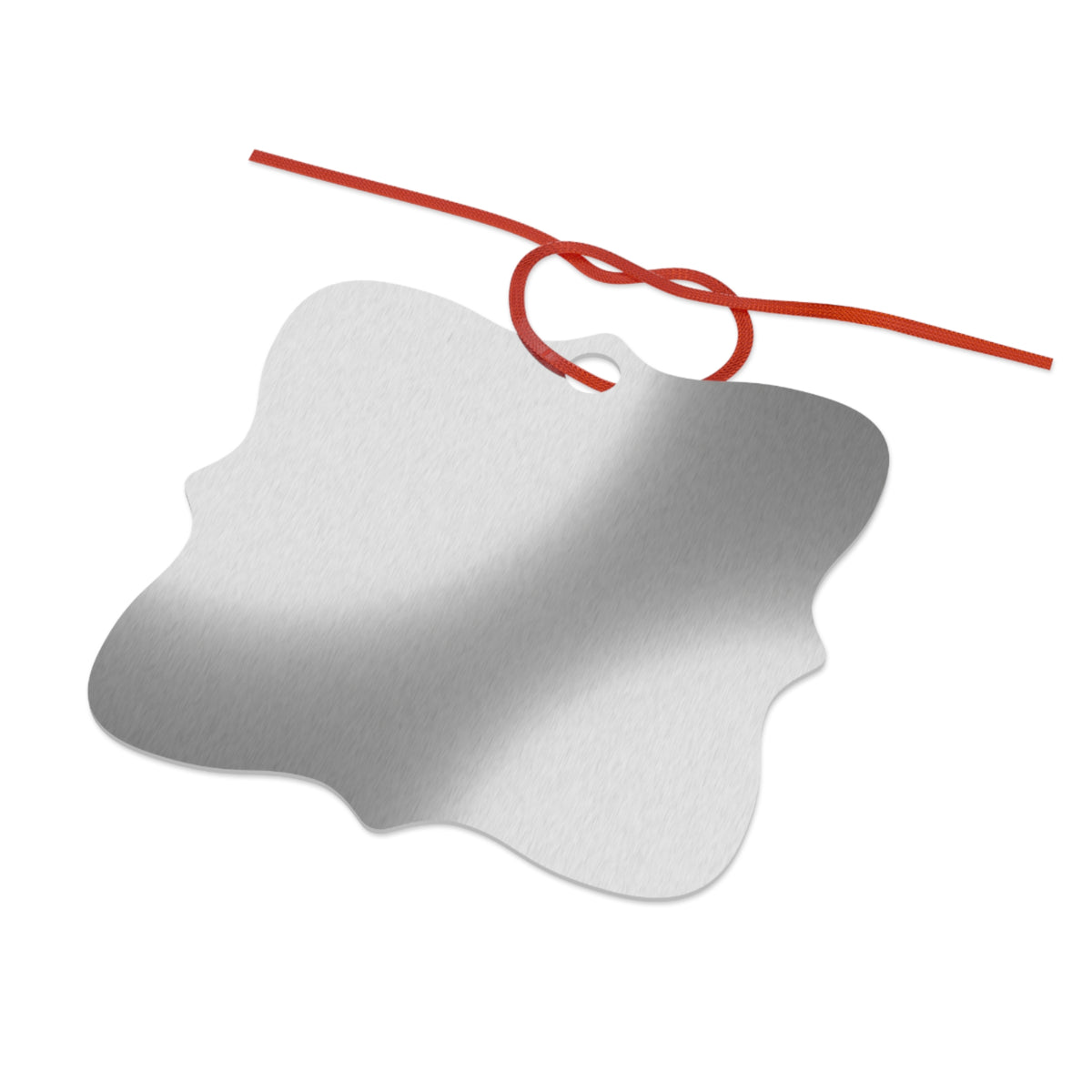 Liquid Gold Aluminum Ornament