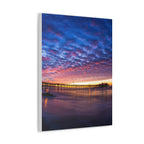 Pier Sky Stretched Canvas
