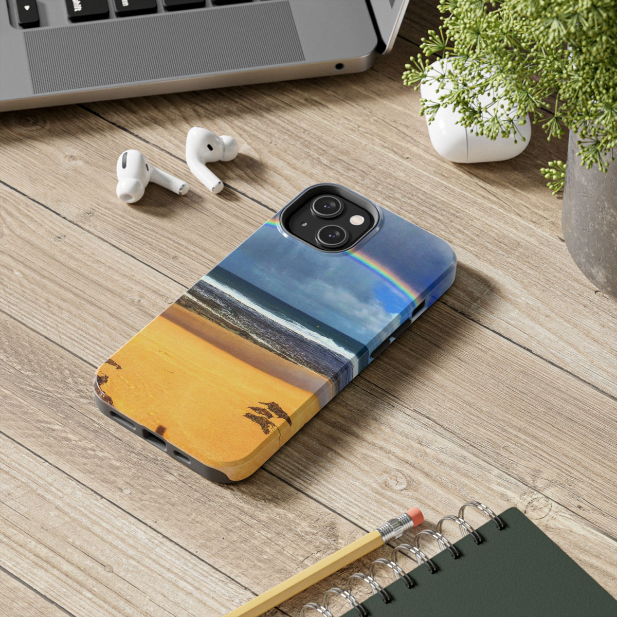 Rainbow Beach Tough Phone Case