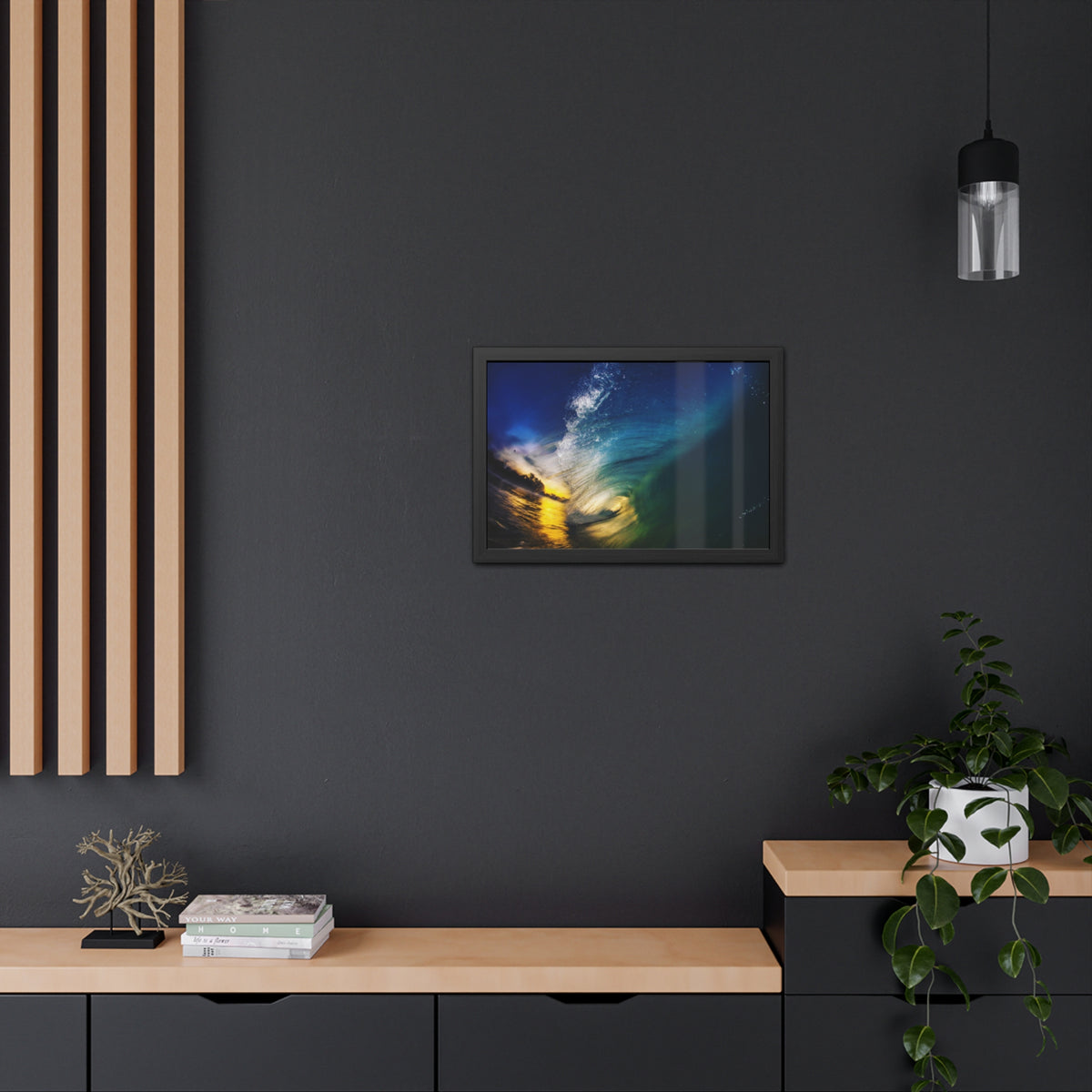 Last Light Inside Framed Poster