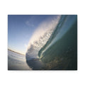 Blue Slope Stretched Canvas