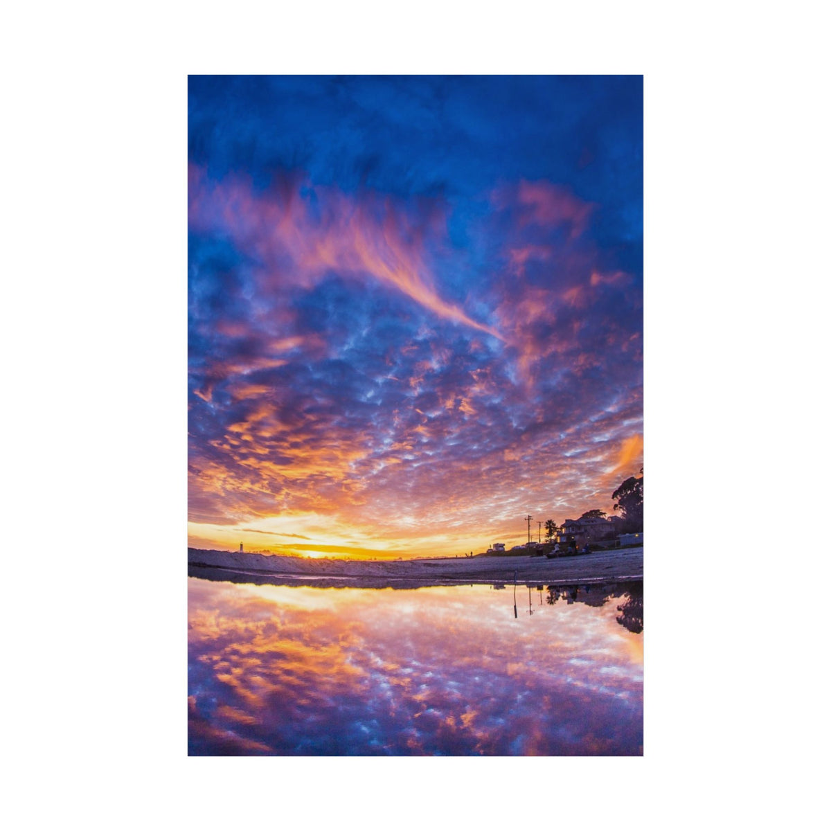 Sky Mirror Poster
