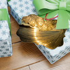 Liquid Gold Aluminum Ornament