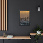 Whale Pair Framed Poster