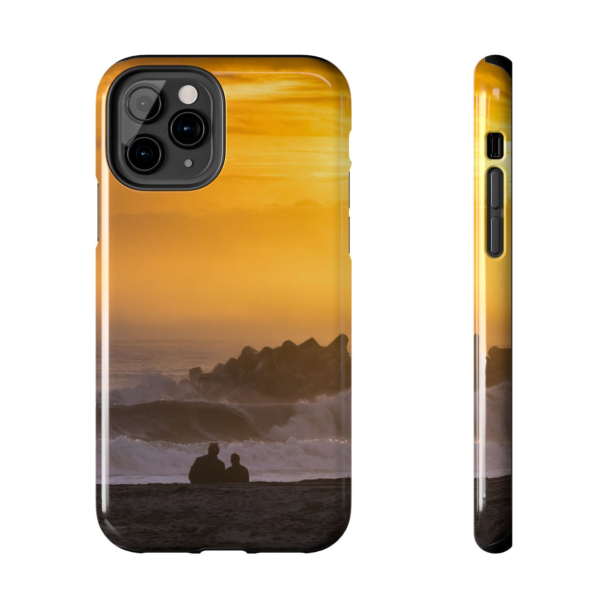 Golden Lighthouse Tough Phone Case