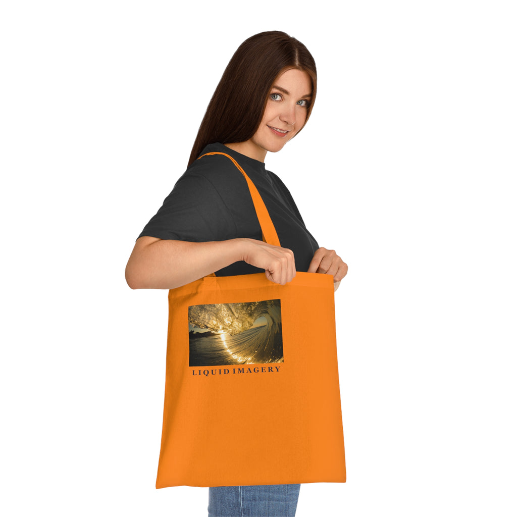Liquid Gold Cotton Tote Bag