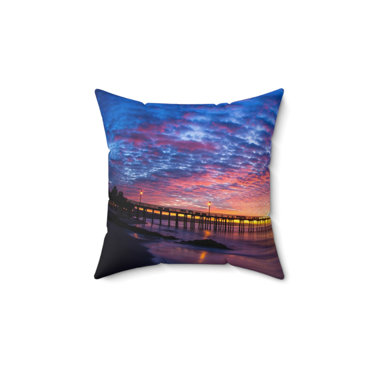 Pier Sky Throw Pillow
