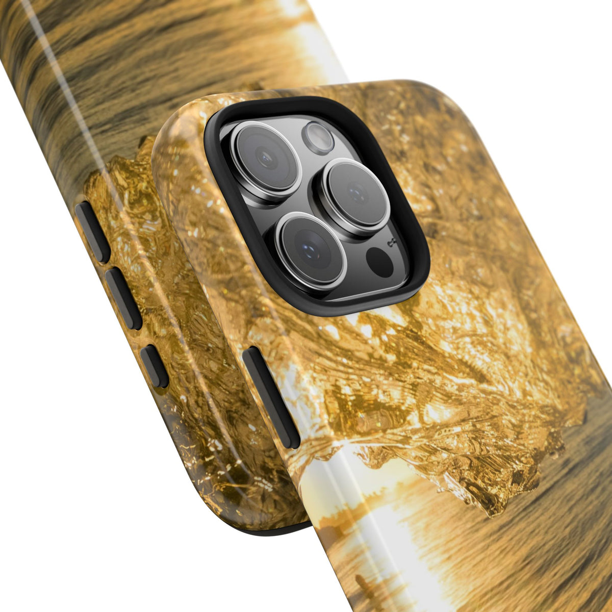 Liquid Gold Tough Phone Case
