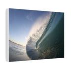 Blue Slope Stretched Canvas