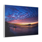 Pier Sky Stretched Canvas