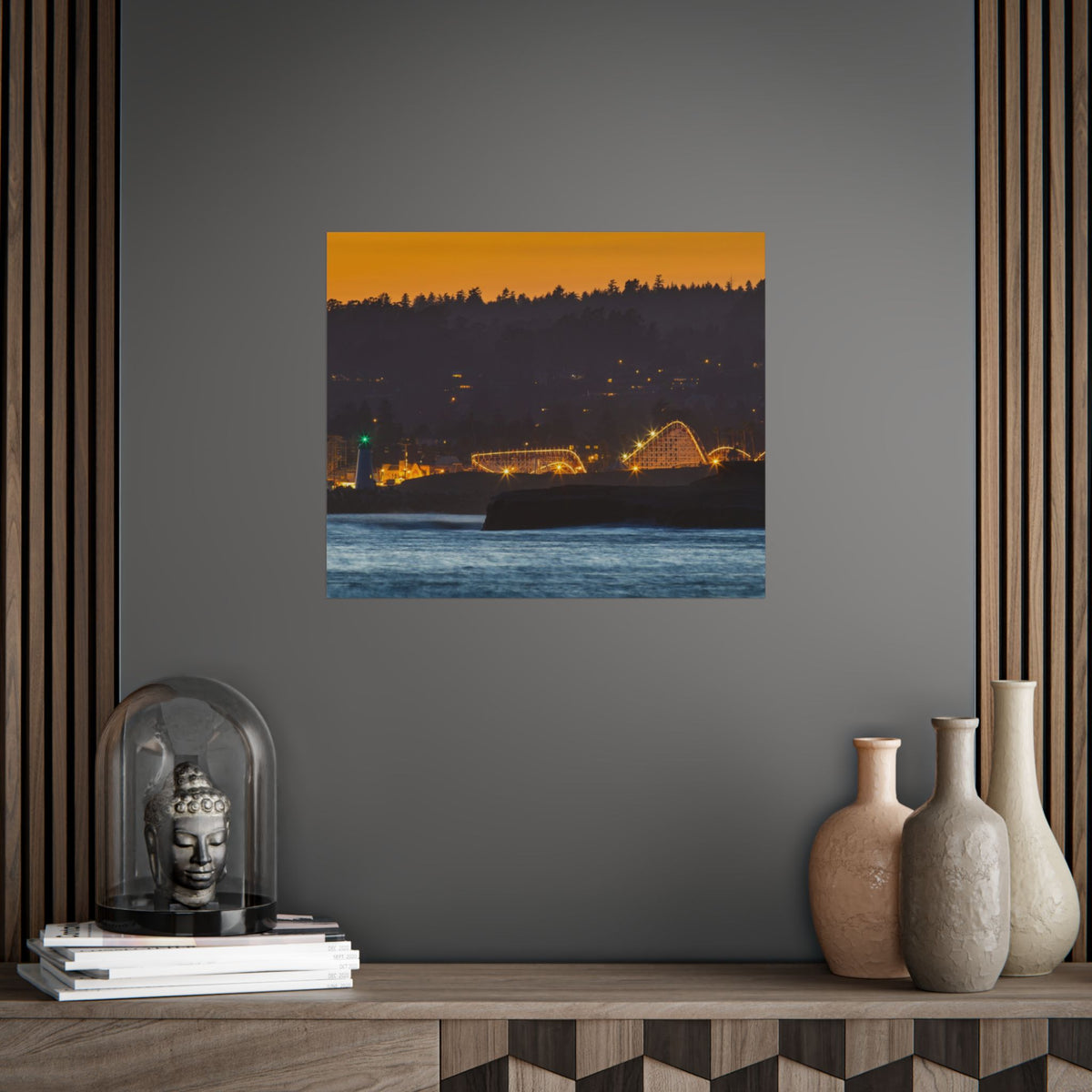 Boardwalk After Dark Poster