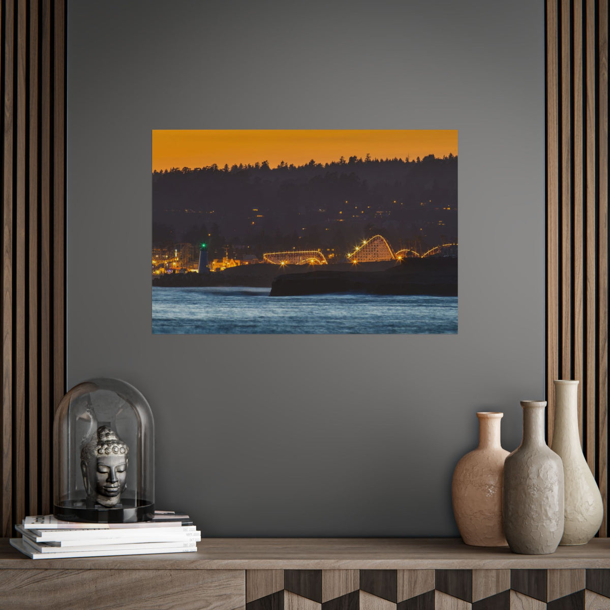 Boardwalk After Dark Poster