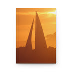 Lighthouse Silhouette Hardcover Journal