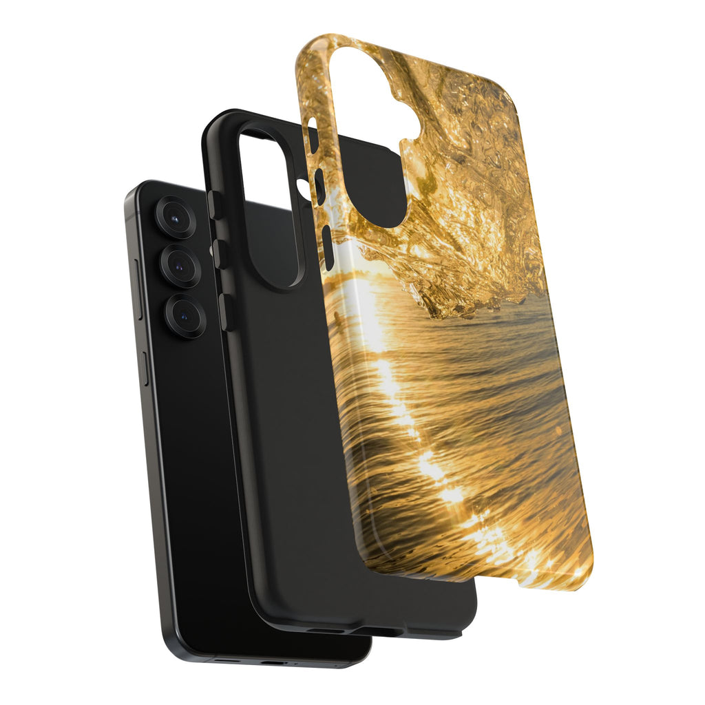 Liquid Gold Tough Phone Case