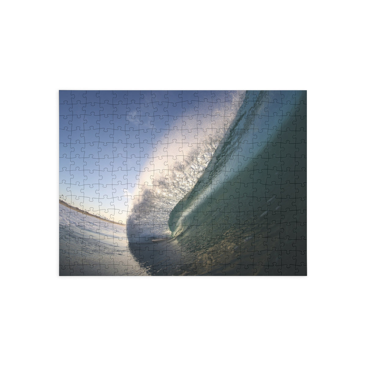Blue Slope Jigsaw Puzzle
