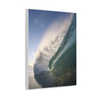 Blue Slope Stretched Canvas