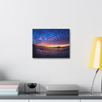 Pier Sky Stretched Canvas