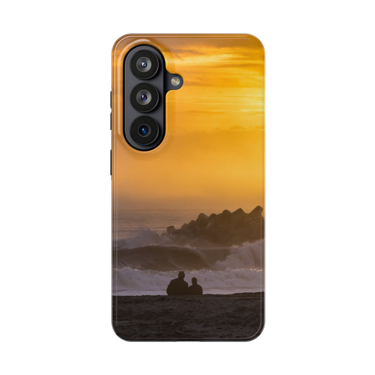 Golden Lighthouse Tough Phone Case