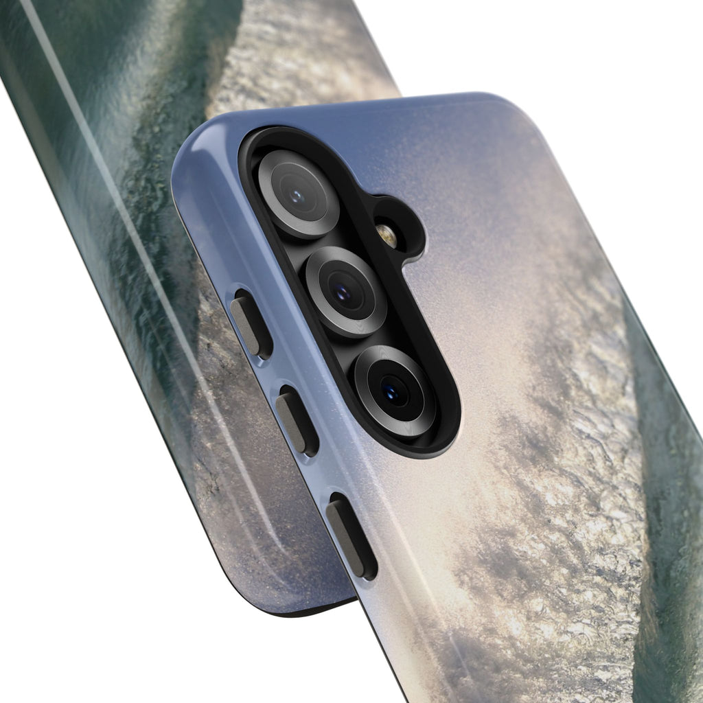 Blue Slope Tough Phone Case