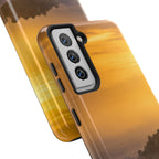 Golden Lighthouse Tough Phone Case