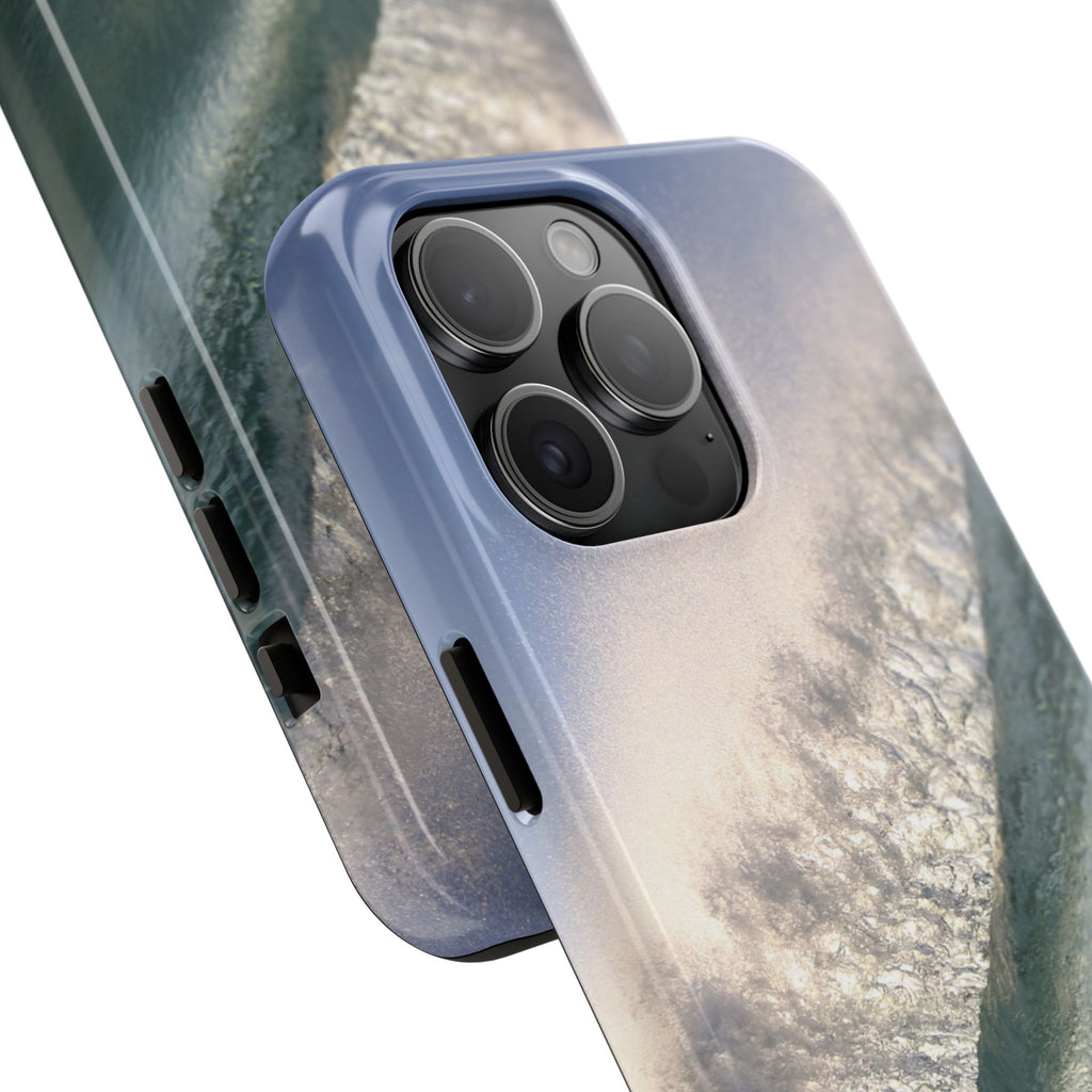 Blue Slope Tough Phone Case