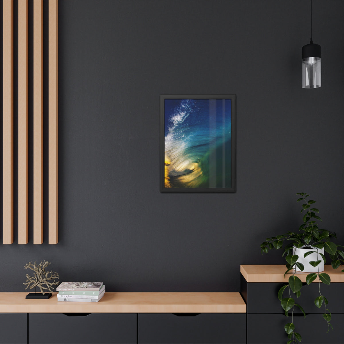 Last Light Inside Framed Poster