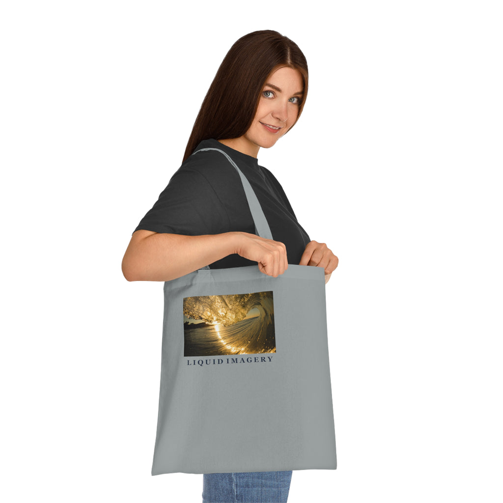 Liquid Gold Cotton Tote Bag