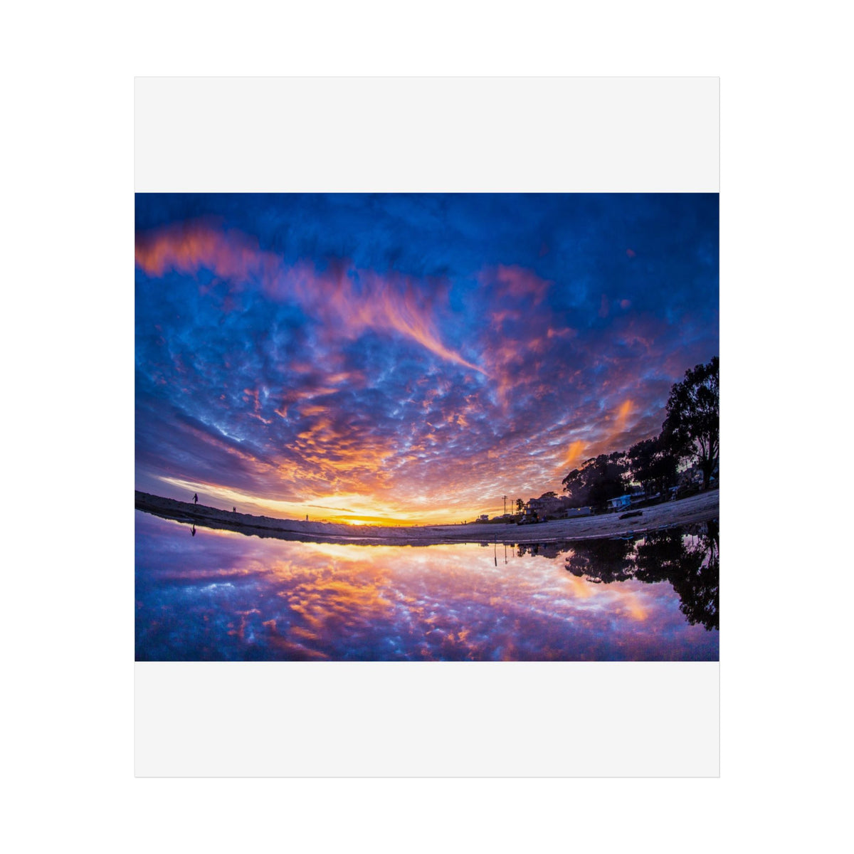 Sky Mirror Poster