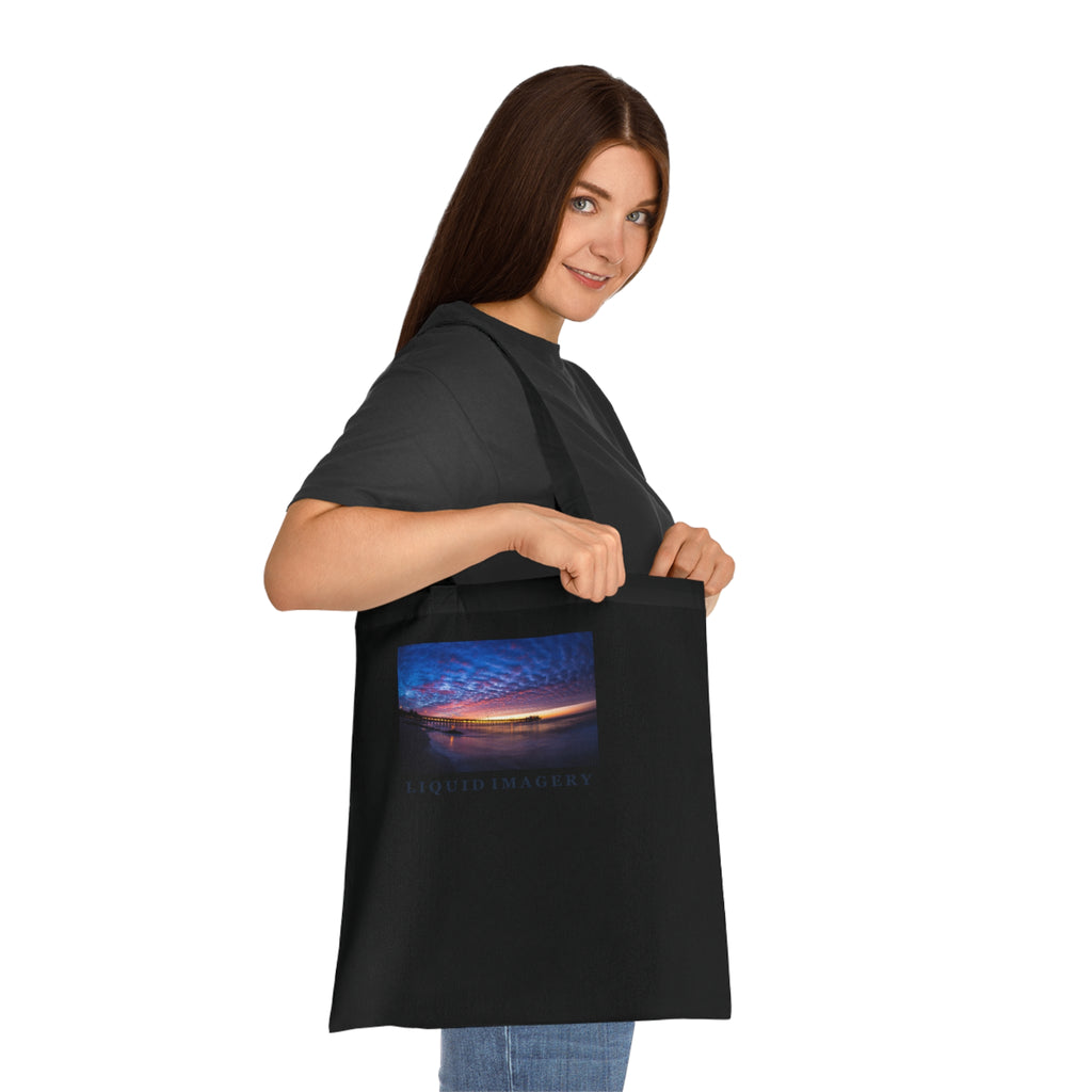 Pier Sky Cotton Tote Bag