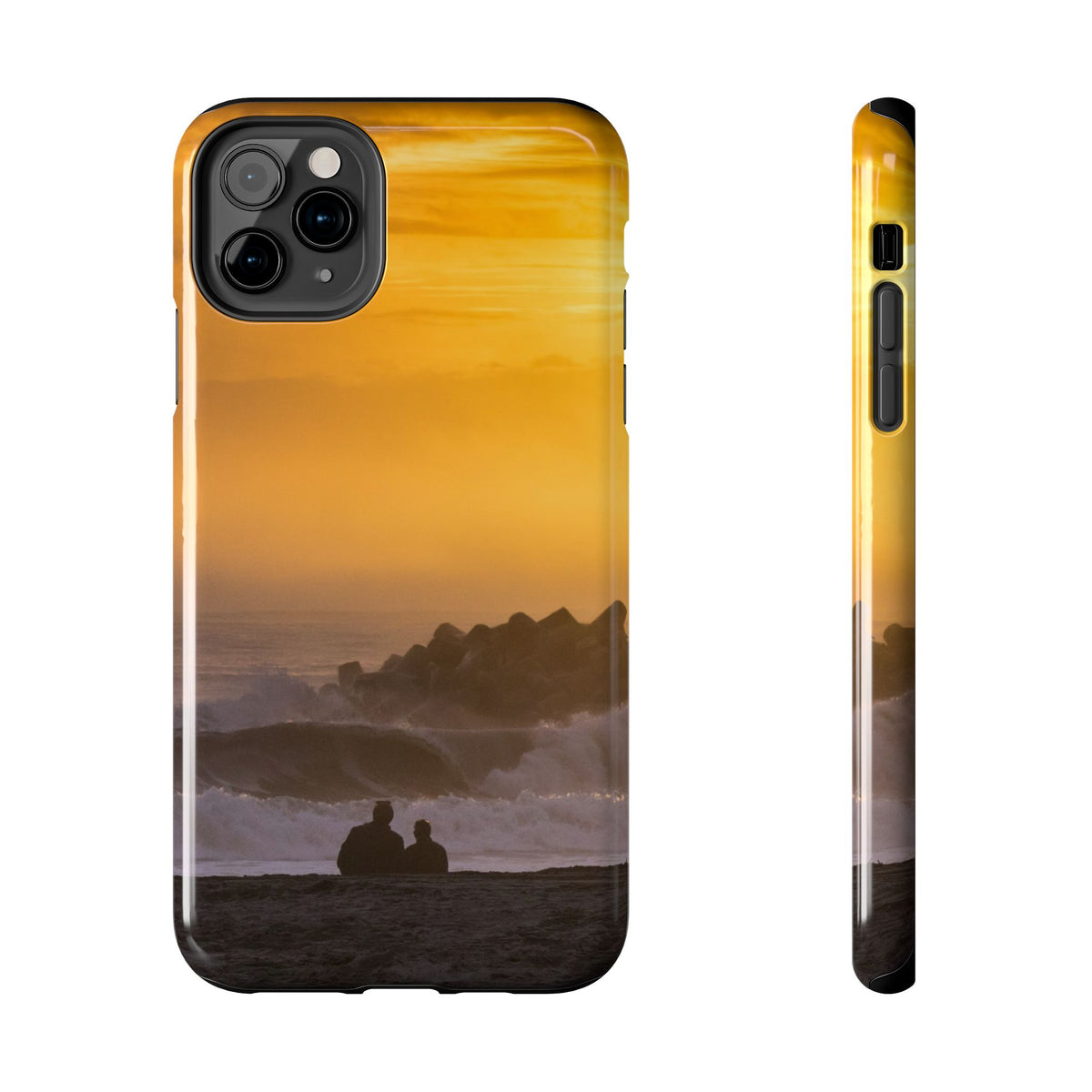 Golden Lighthouse Tough Phone Case