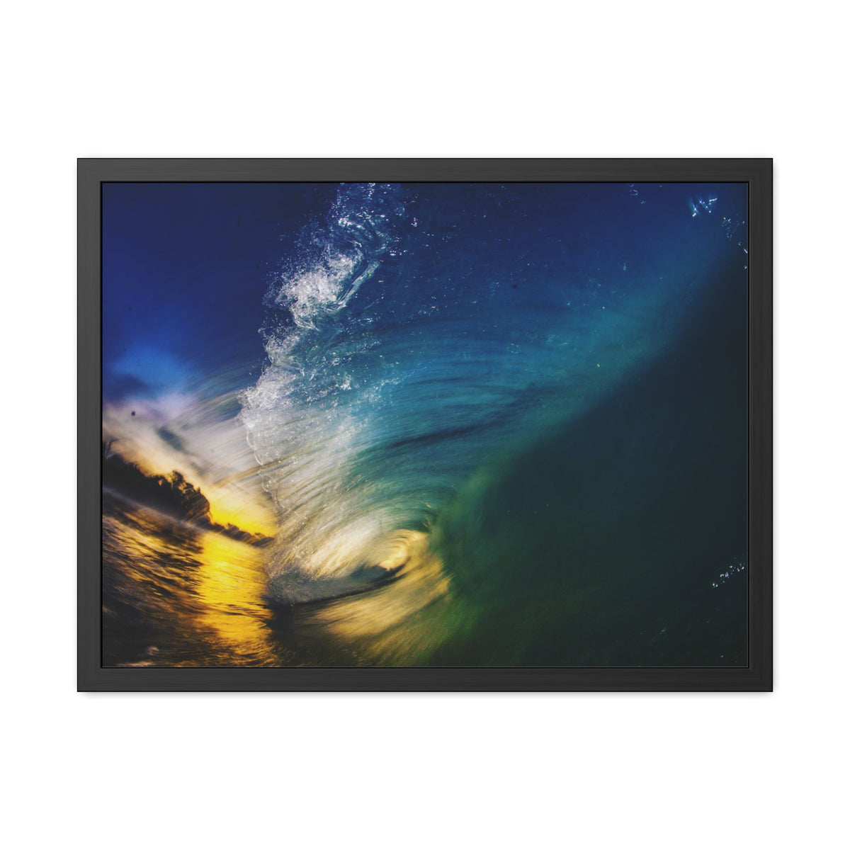 Last Light Inside Framed Poster