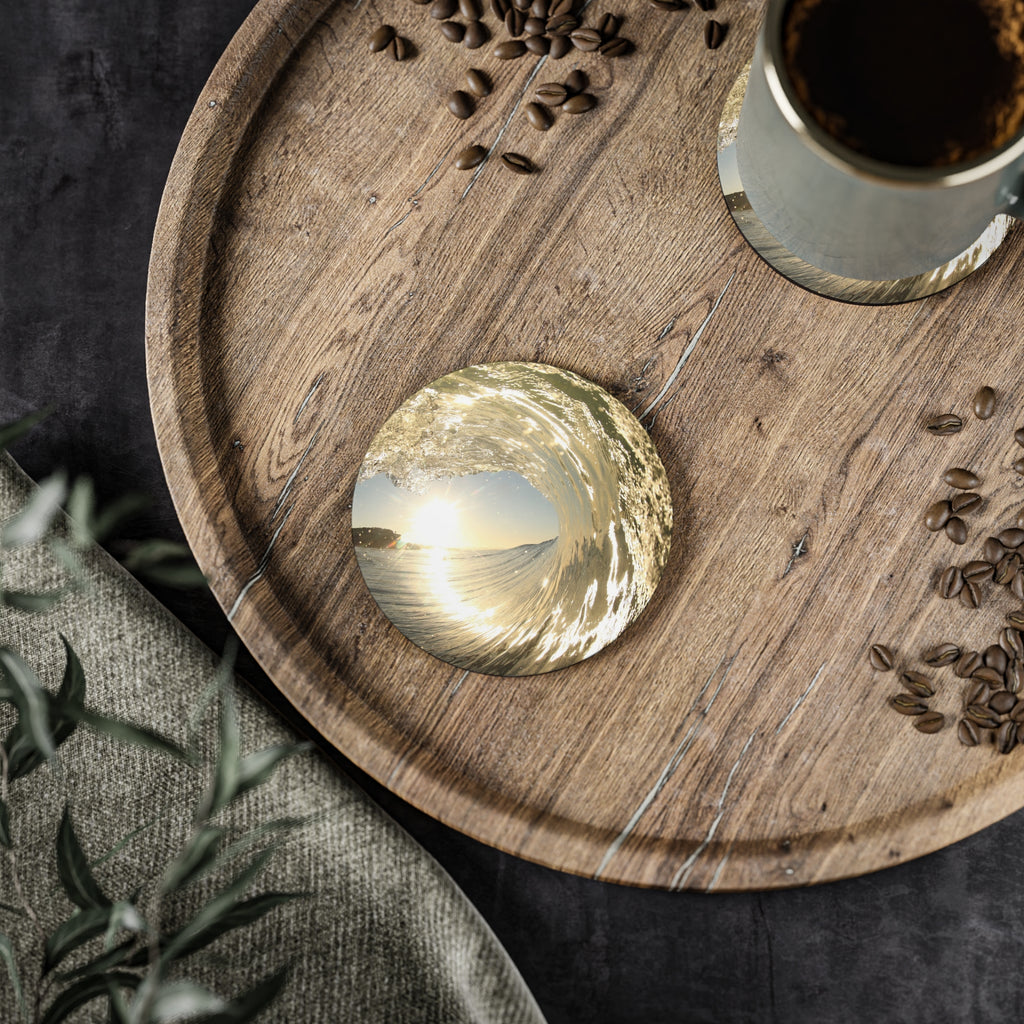 Golden Eye Coaster Set