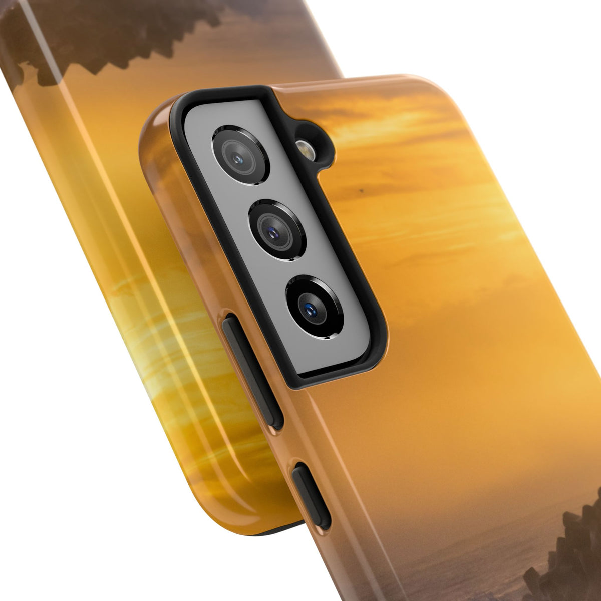 Golden Lighthouse Tough Phone Case