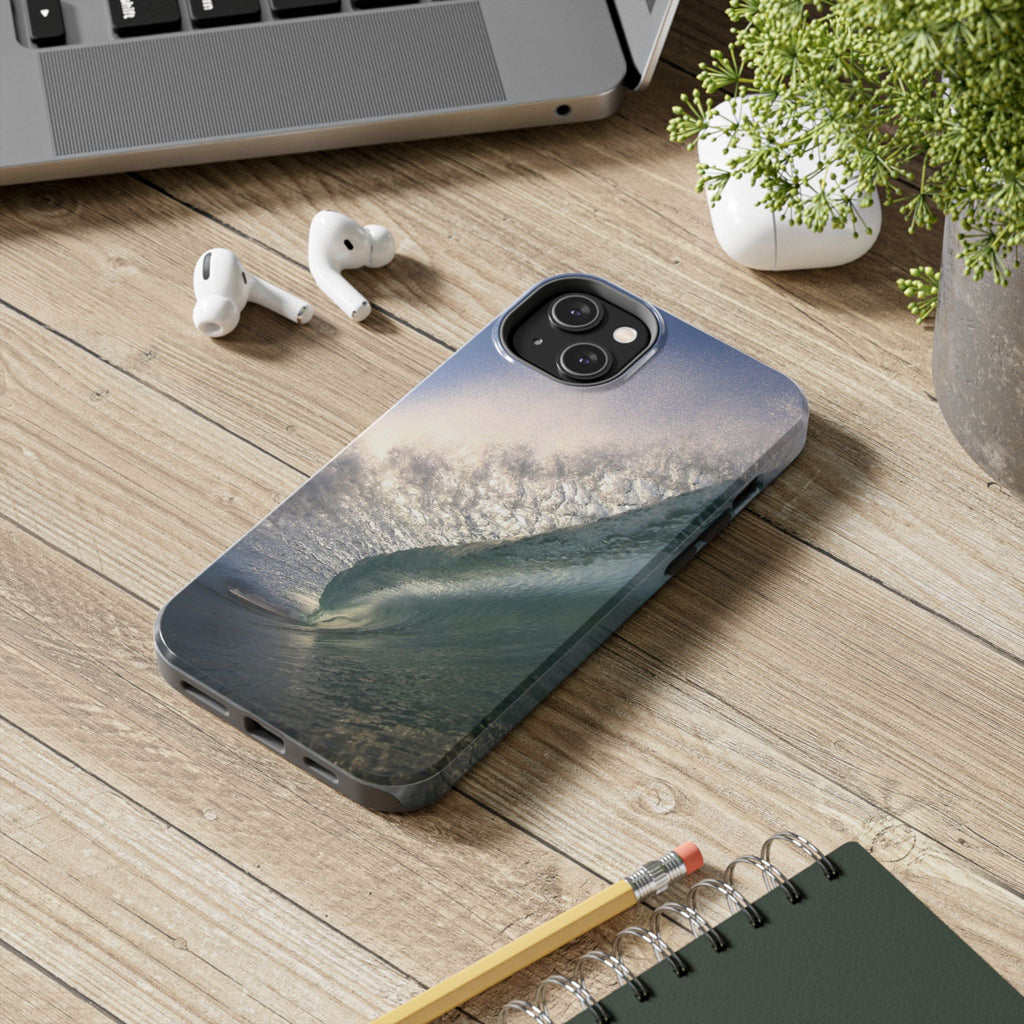 Blue Slope Tough Phone Case